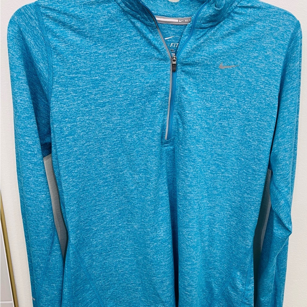 Blue Nike Quarter-Zip Pullover
